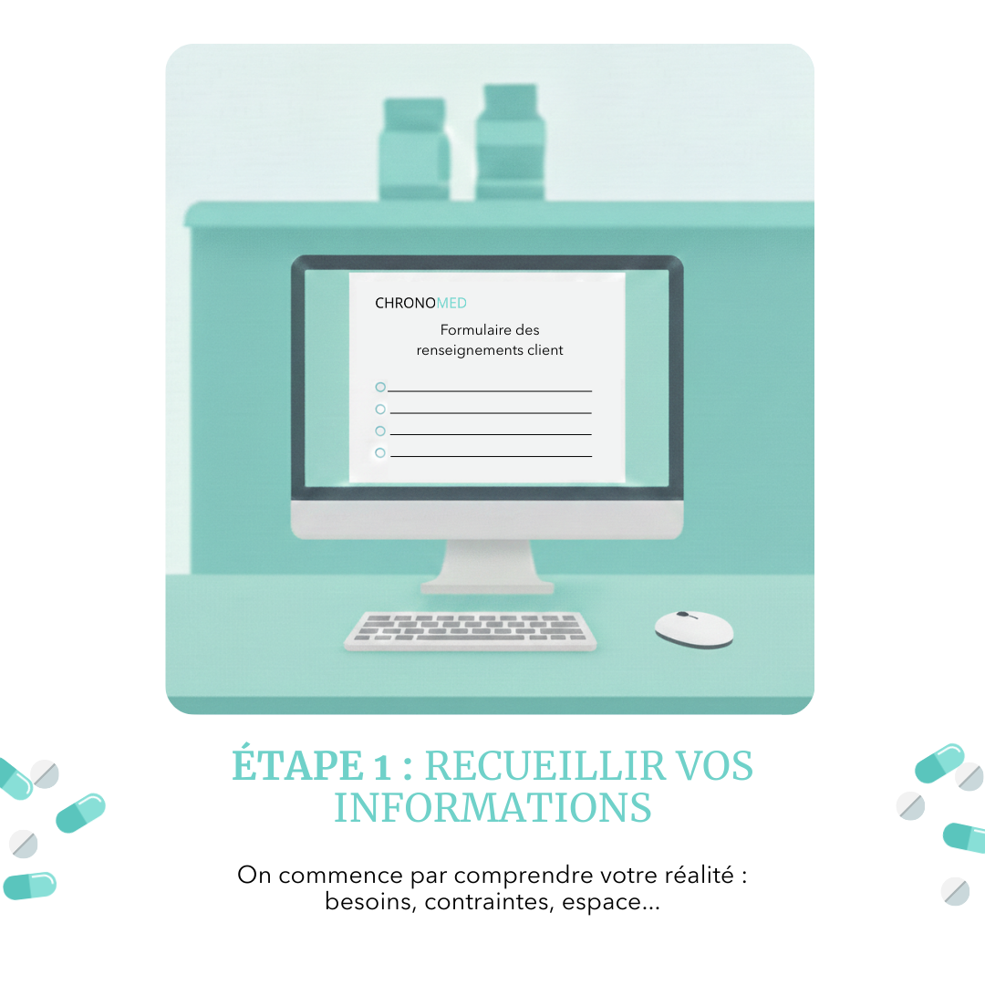 5 étapes pour accueillir votre Chronopac (diapo 2)