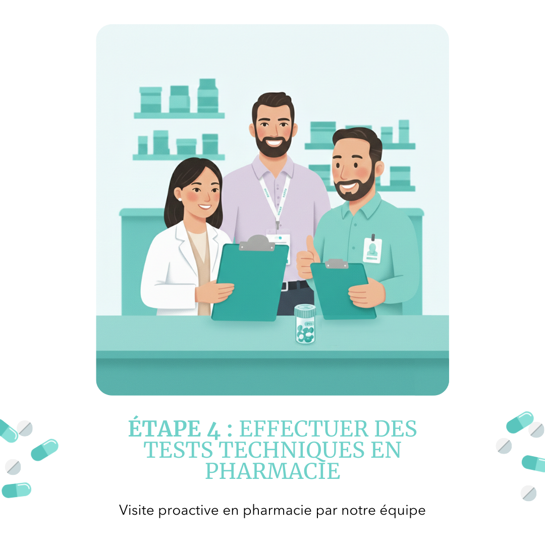 5 étapes pour accueillir votre Chronopac (diapo 5)
