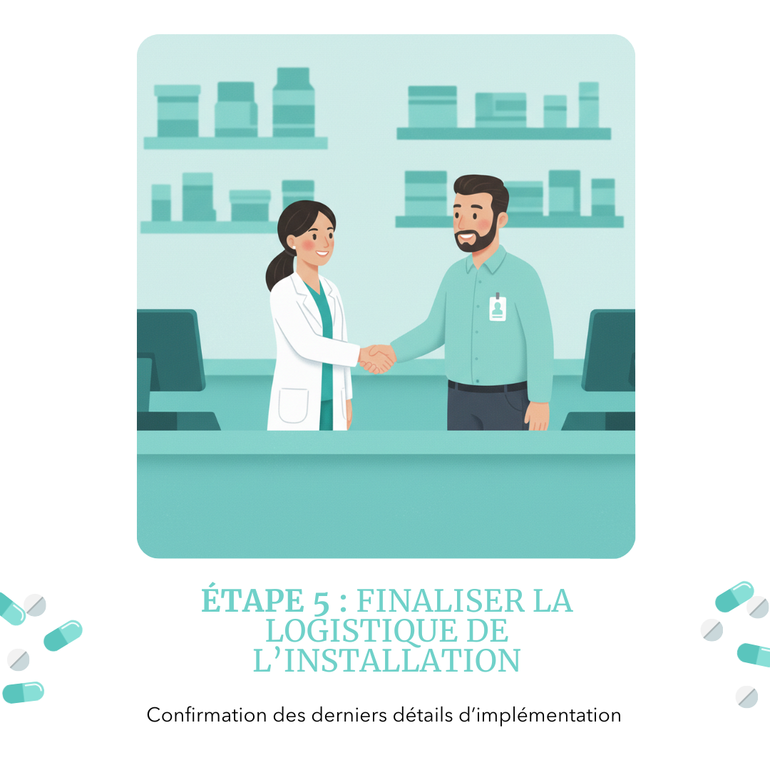 5 étapes pour accueillir votre Chronopac (diapo 6)